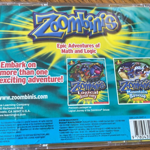 Zoombinis Logical Journey An Epic Adventure of Math/Logic Software Windows & Mac - Picture 2 of 3